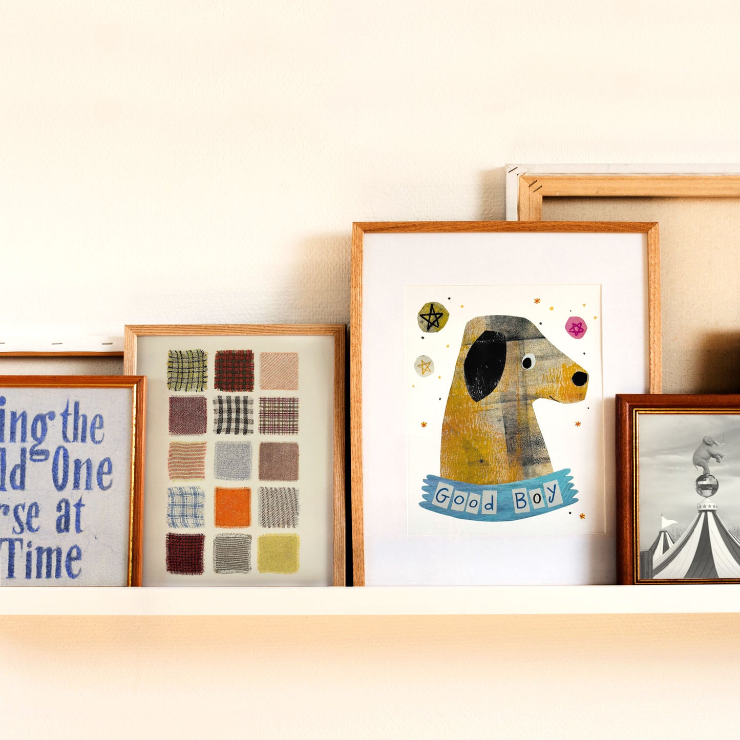 "Good Boy" Matted Print
