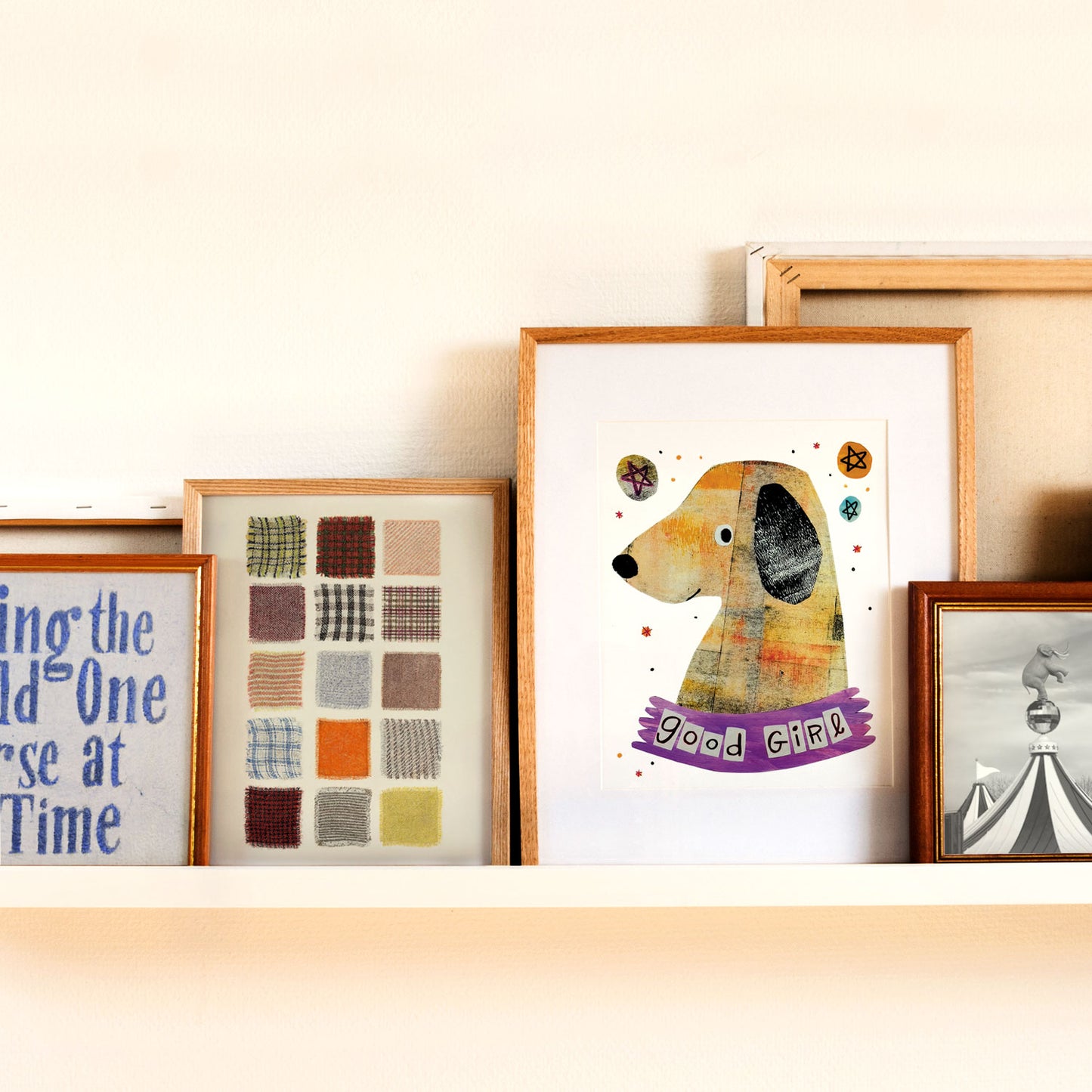 "Good Girl" Matted Print