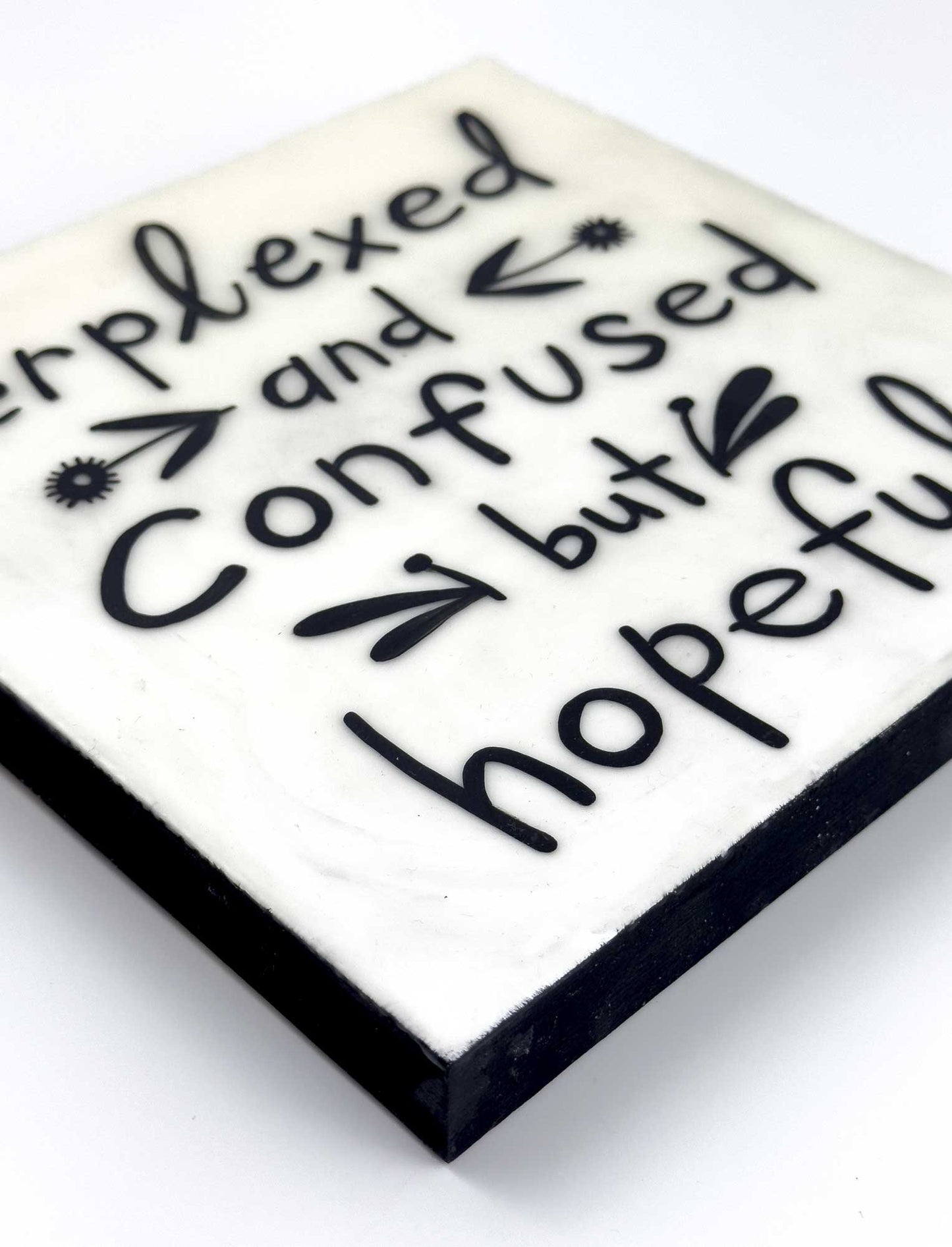 "Perplexed, Confused, Hopeful"