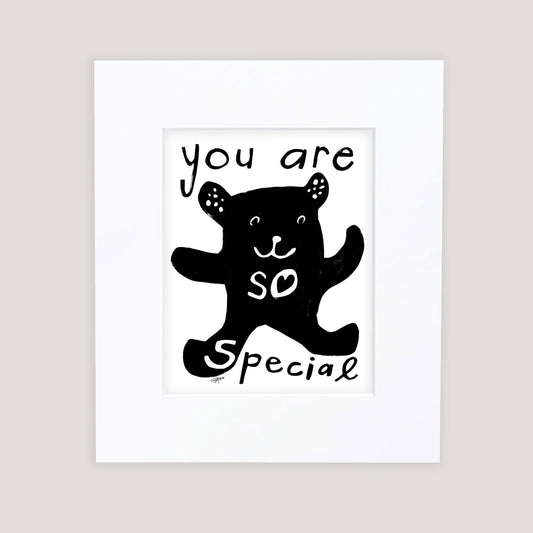 "So Special" Matted Print
