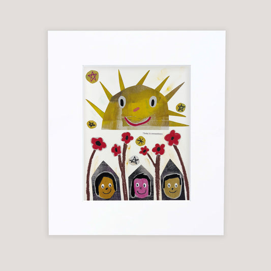 "Extraordinary Day" Matted Print