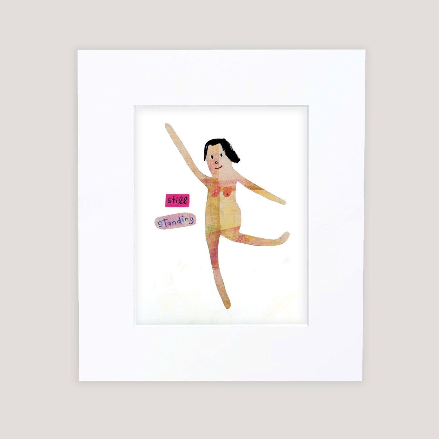 "Still Standing" Matted Print
