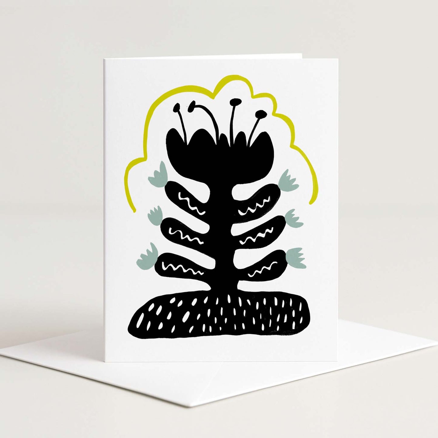 Flower Island Card (Image Three)