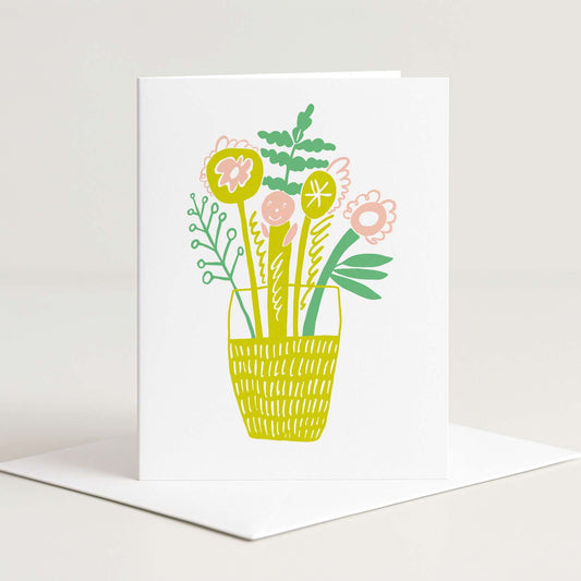 Happy Vase Card
