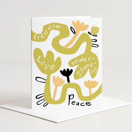 Love and Peace Card