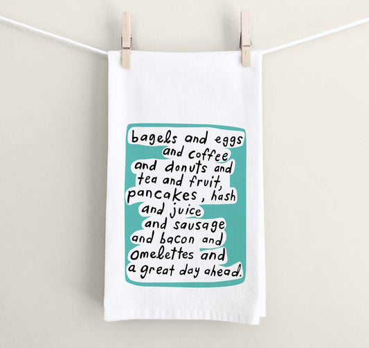Breakfast Tea Towel
